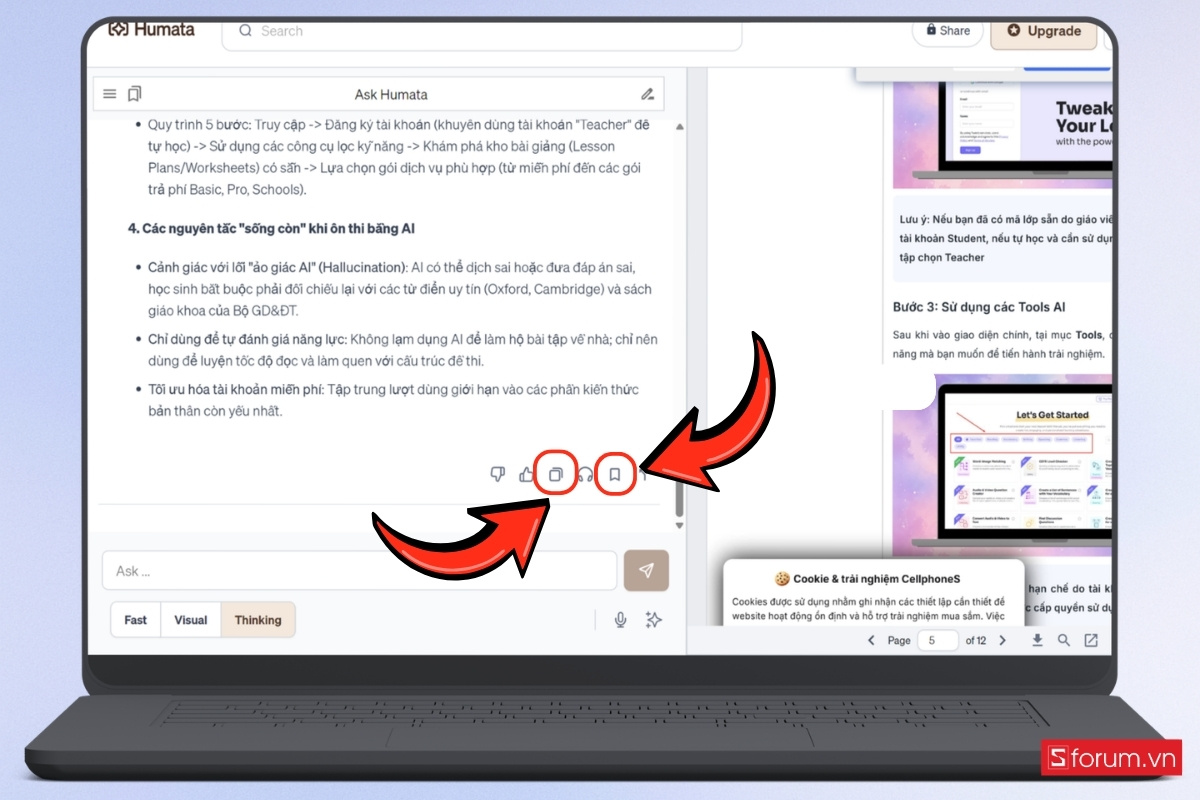 Hướng dẫn cách sử dụng Humata AI đọc hiểu PDF nhanh bước 5