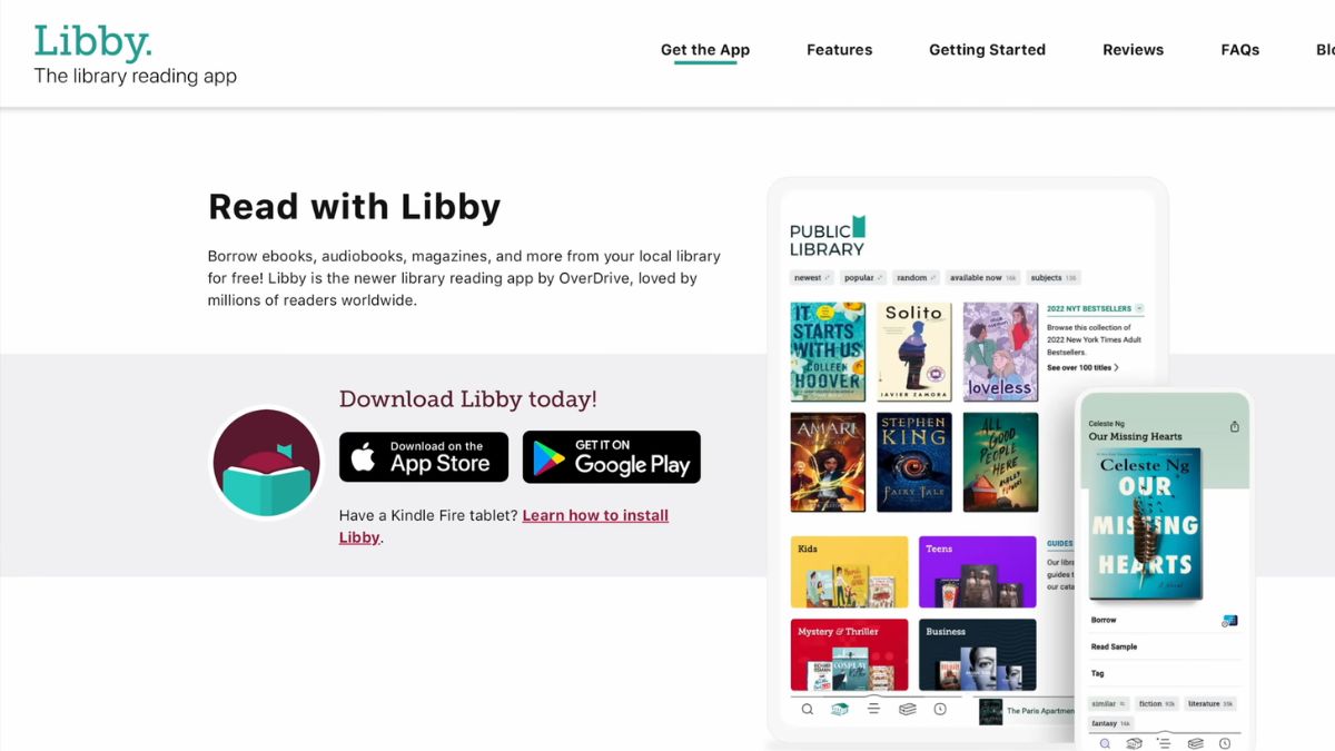Tải app Libby về điện thoại