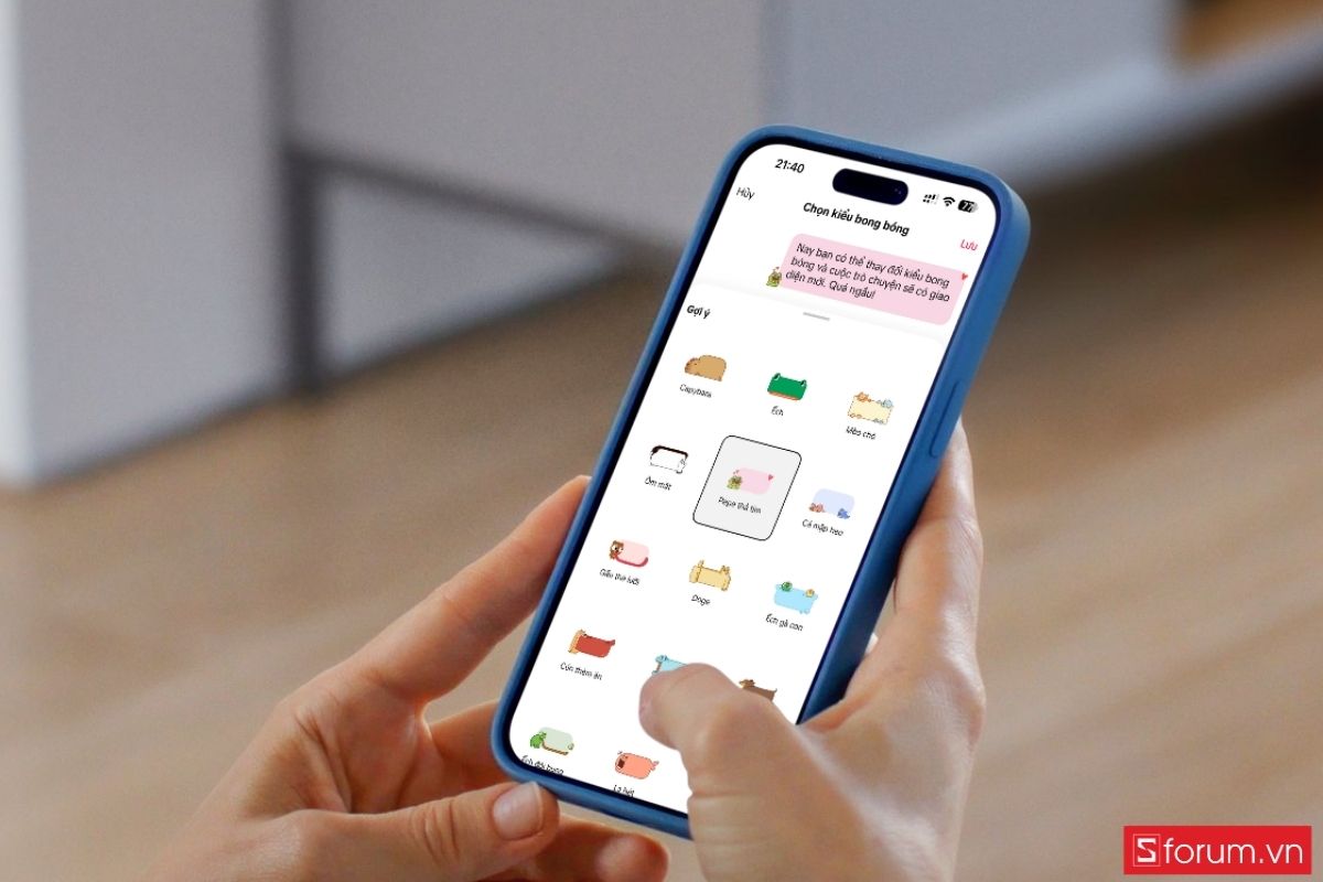 Đổi khung trò chuyện TikTok cực đẹp với vài bước đơn giản