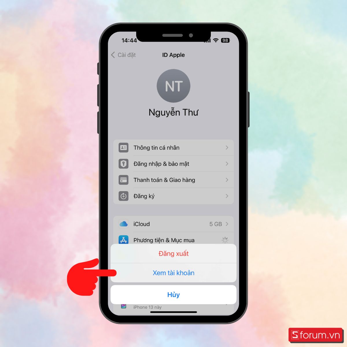 Cách đổi ngôn ngữ app store trên iPhone-b3