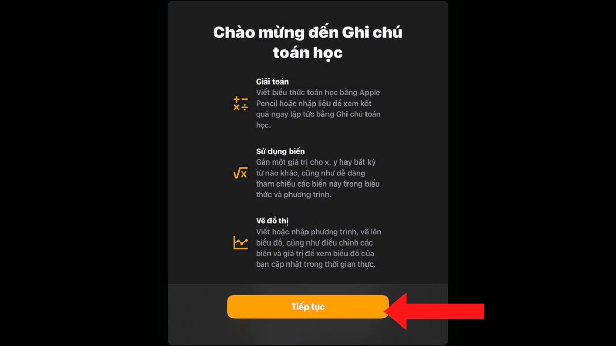 Giải biểu thức dễ dàng hơn bao giờ hết với ghi chú toán học trên iPad Air M3-7