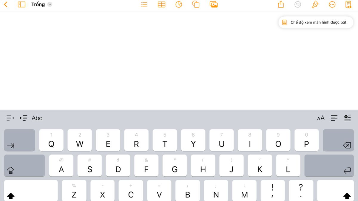 Kết quả Pages tạo tài liệu mới