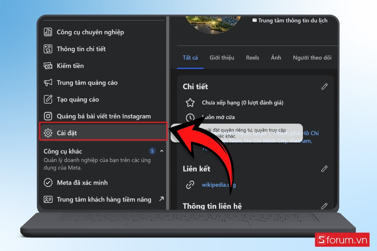 Hướng dẫn chặn bình luận xúc phạm theo từ khóa trên Facebook thiết lập kiểm soát bình luận bước 2
