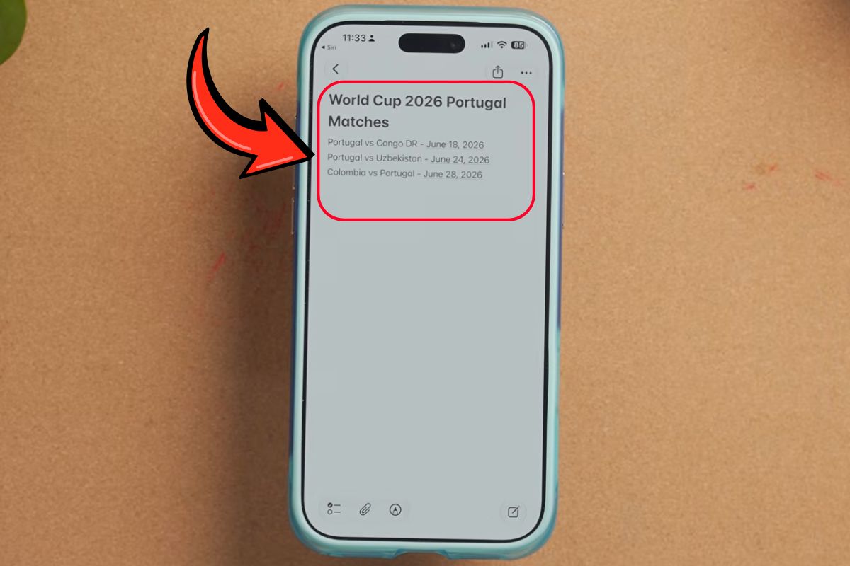 Siri lưu kết quả tìm kiếm vào Ghi chú bước 3