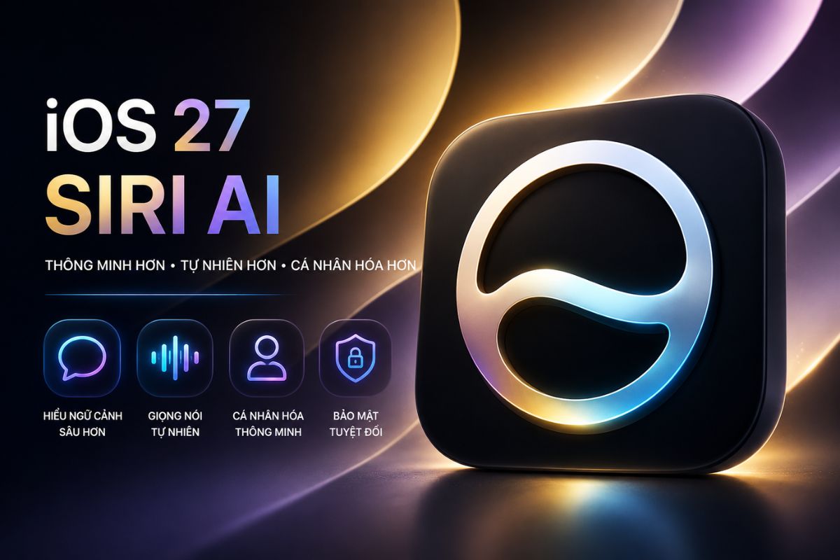 Hướng dẫn sử dụng Siri AI trên iOS 27 chi tiết từ A-Z