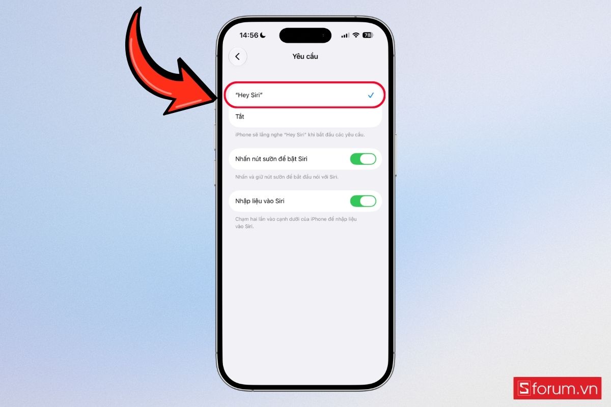 Cách kích hoạt Siri AI trên iOS 27 bước 3