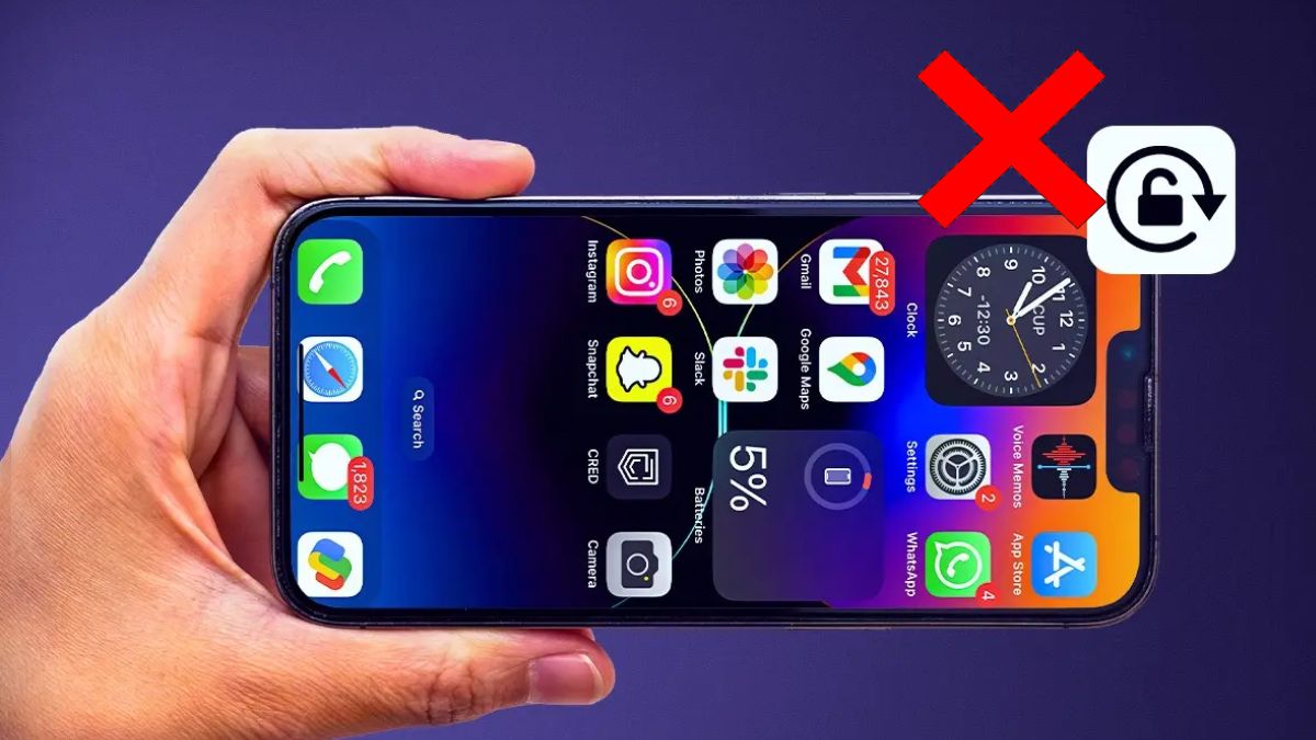 Nguyên nhân khiến iPhone không xoay được màn hình