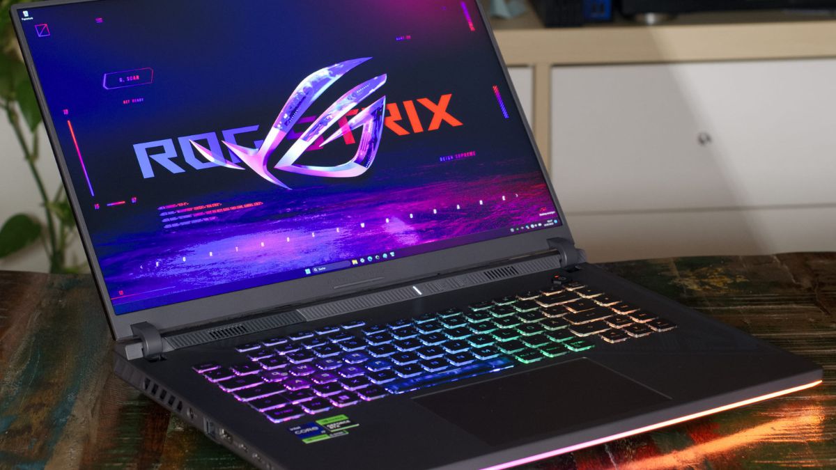 Laptop ASUS ROG Strix G16 G614JU-N3480W là laptop vẽ SketchUp màn hình rộng