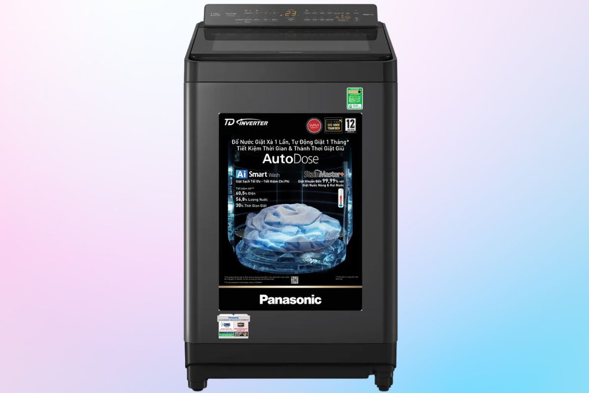 Máy giặt Panasonic cửa trên 9kg 2026 (NA-FJ90X1DV)