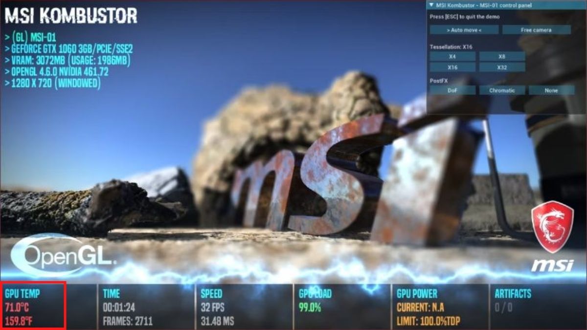 Hướng dẫn cách Overclock GPU an toàn bước 3