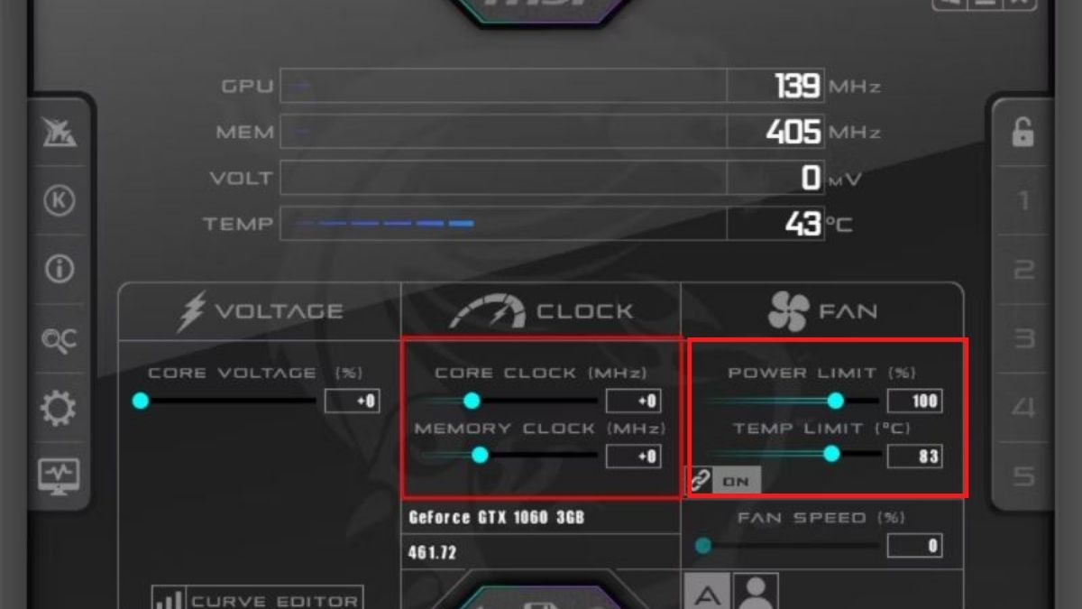 Hướng dẫn cách Overclock GPU an toàn bước 4