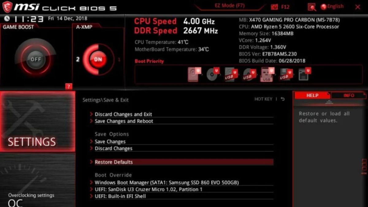 Hướng dẫn cách Overclock CPU an toàn bước 1