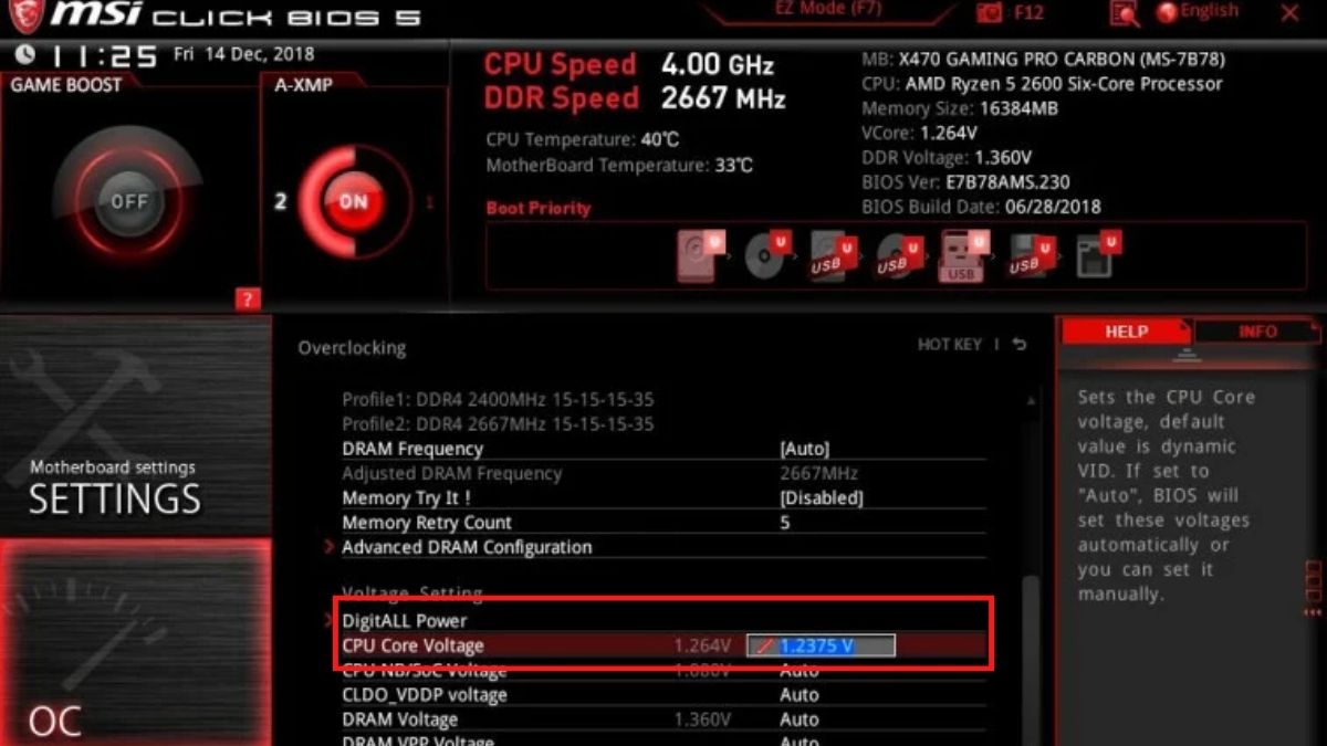 Hướng dẫn cách Overclock CPU an toàn bước 3