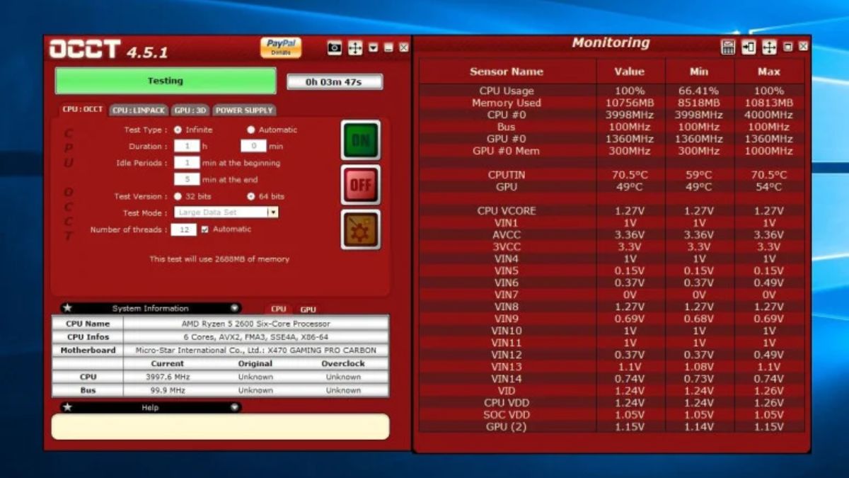 Hướng dẫn cách Overclock CPU an toàn bước 5