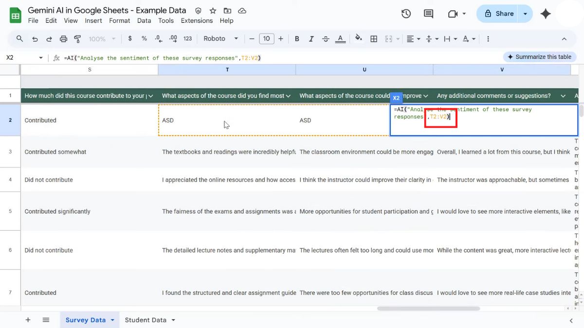 Mách bạn cách sử dụng hàm AI trong Google Sheet với đầy đủ tính năng-11