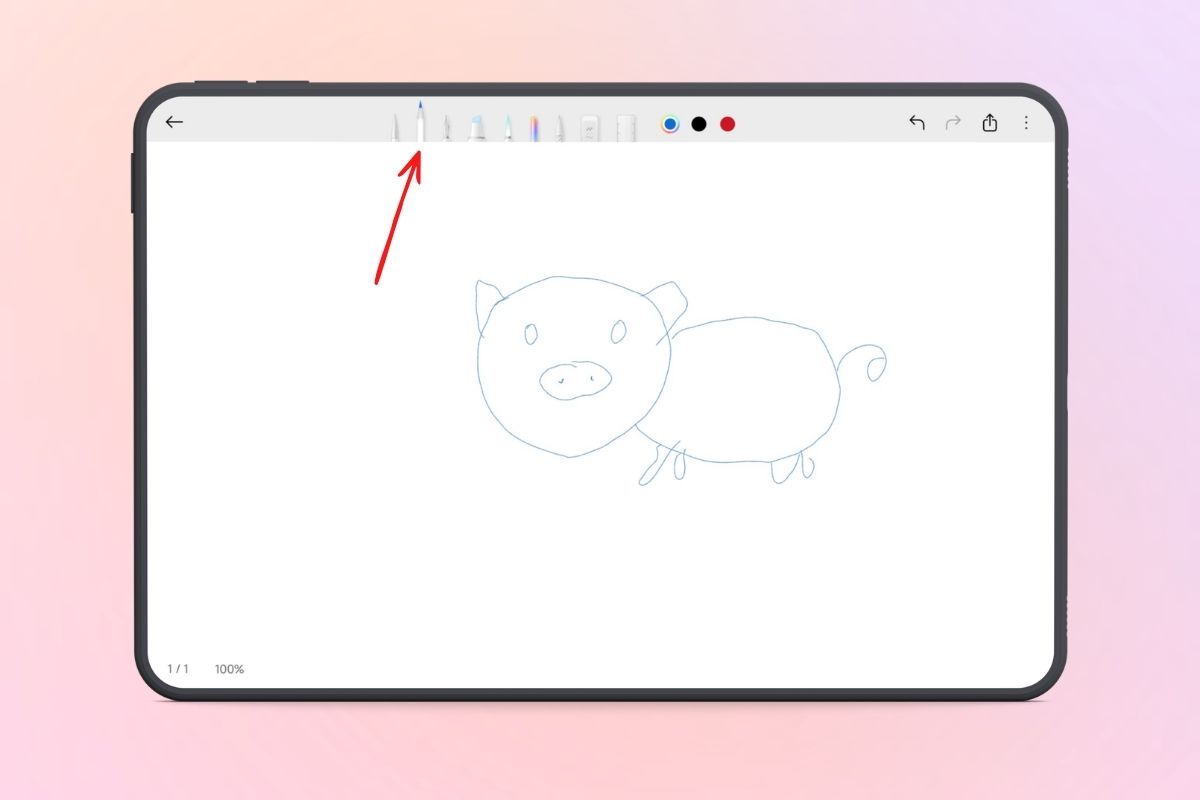 Cách sử dụng AI Art trên máy tính bảng Xiaomi bằng ứng dụng Mi Canvas-3