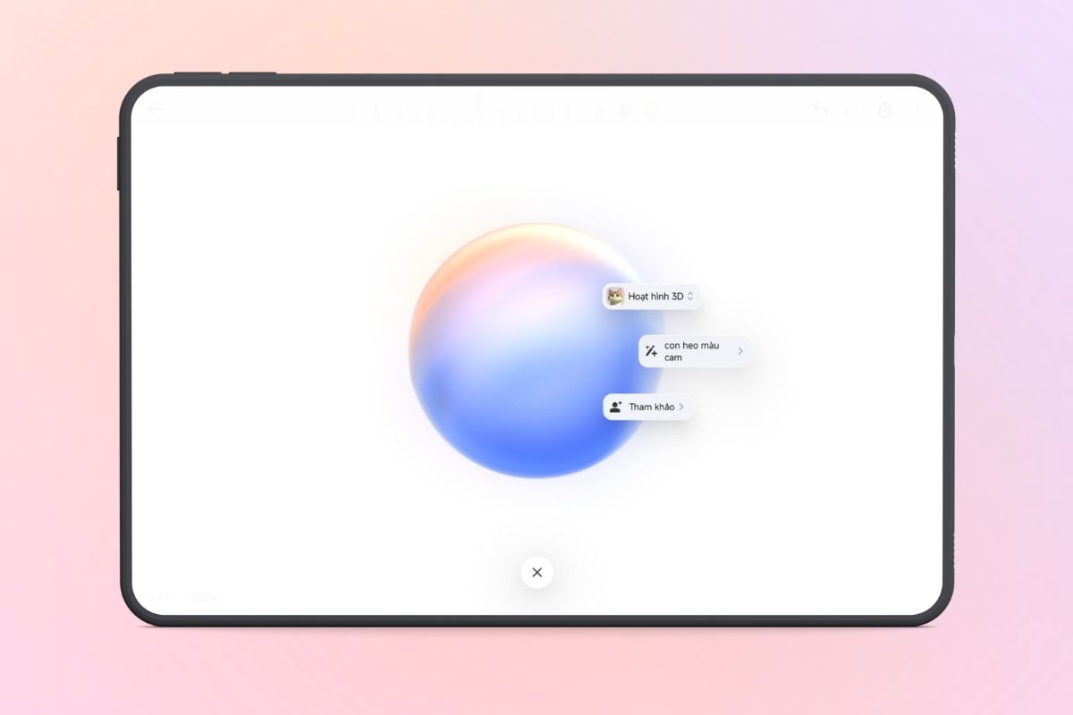 Cách sử dụng AI Art trên máy tính bảng Xiaomi bằng ứng dụng Mi Canvas-6