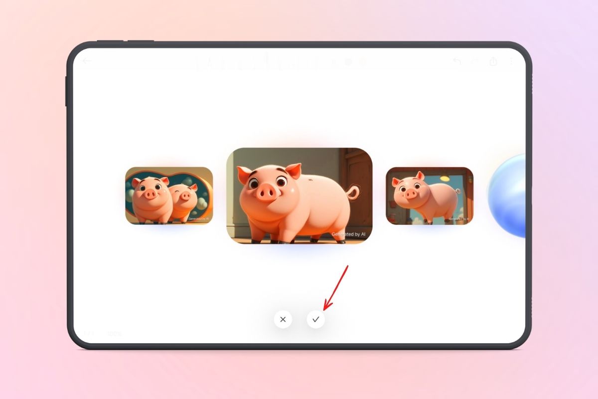 Cách sử dụng AI Art trên máy tính bảng Xiaomi bằng ứng dụng Mi Canvas-7