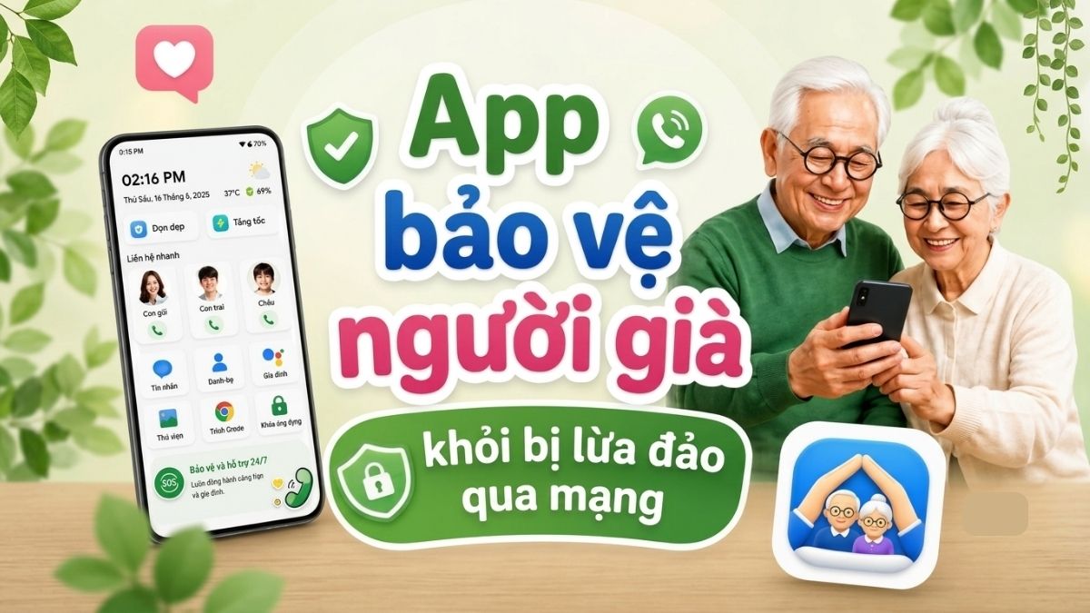 App chặn cuộc gọi lừa đảo cho người già dễ dùng và bảo vệ an toàn