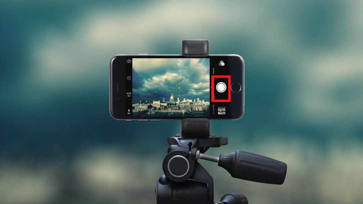 Cách hẹn giờ chụp ảnh khi dùng Tripod hoặc để cố định máy - Thực hiện chụp ảnh