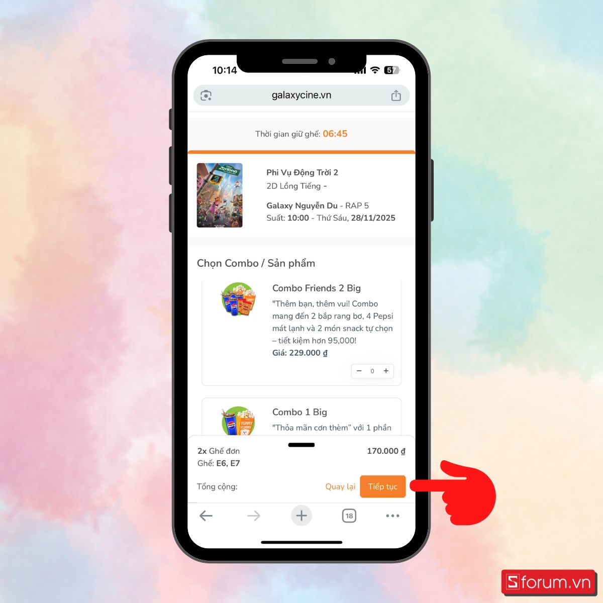 Mách bạn cách mua vé Zootopia 2 cực tiện lợi - Galaxy Cinema-3