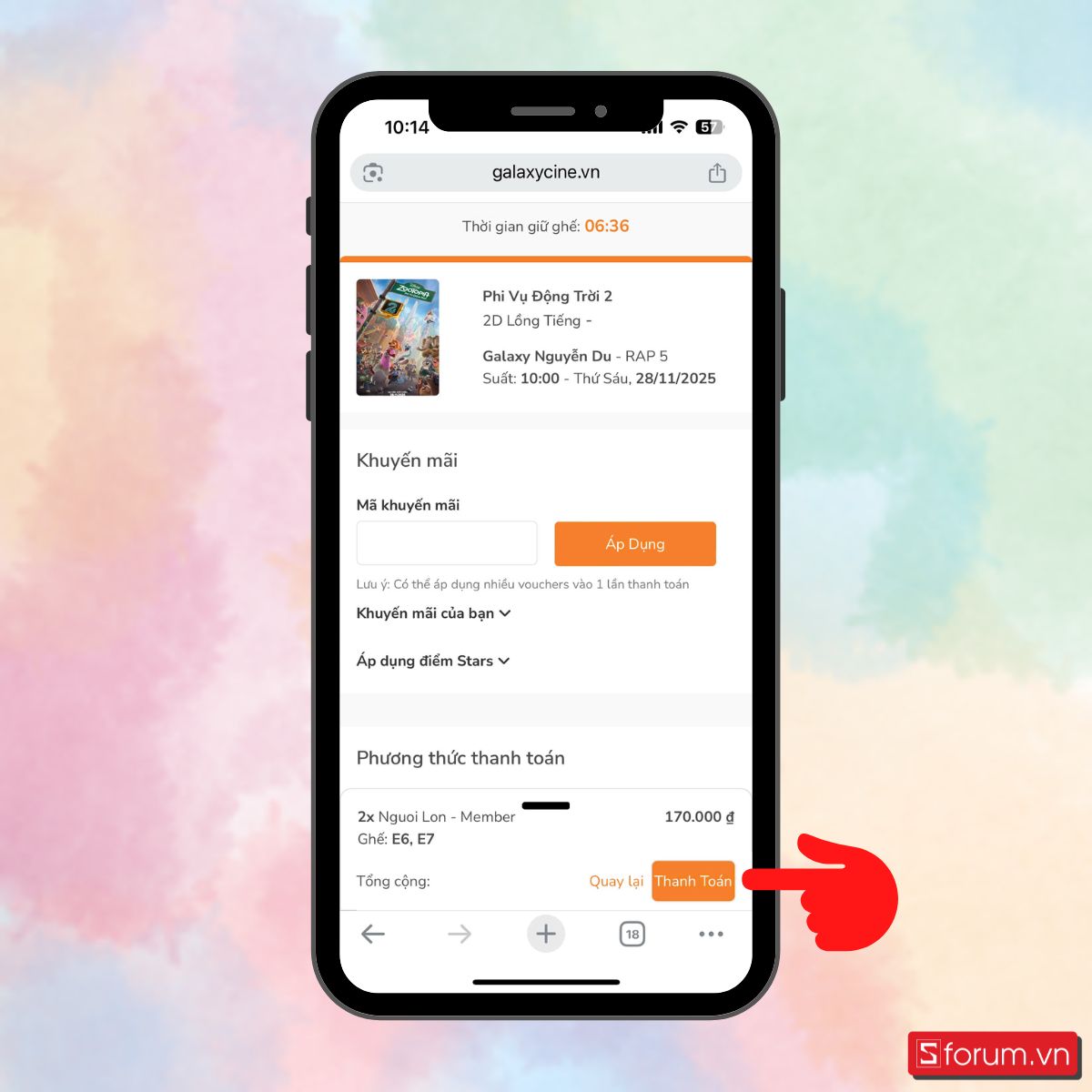 Mách bạn cách mua vé Zootopia 2 cực tiện lợi - Galaxy Cinema-4