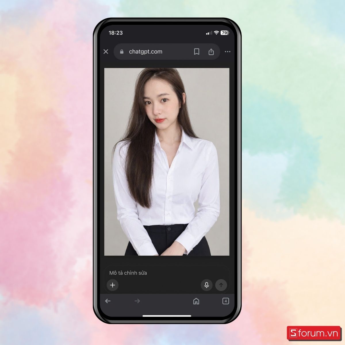 Bước 7: Nhận kết quả và lưu trữ.