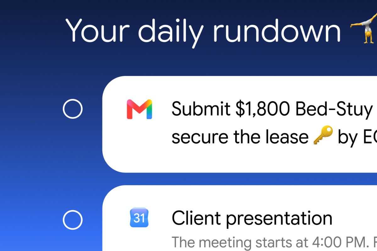 Lưu ý khi sử dụng Daily Brief trên Gemini