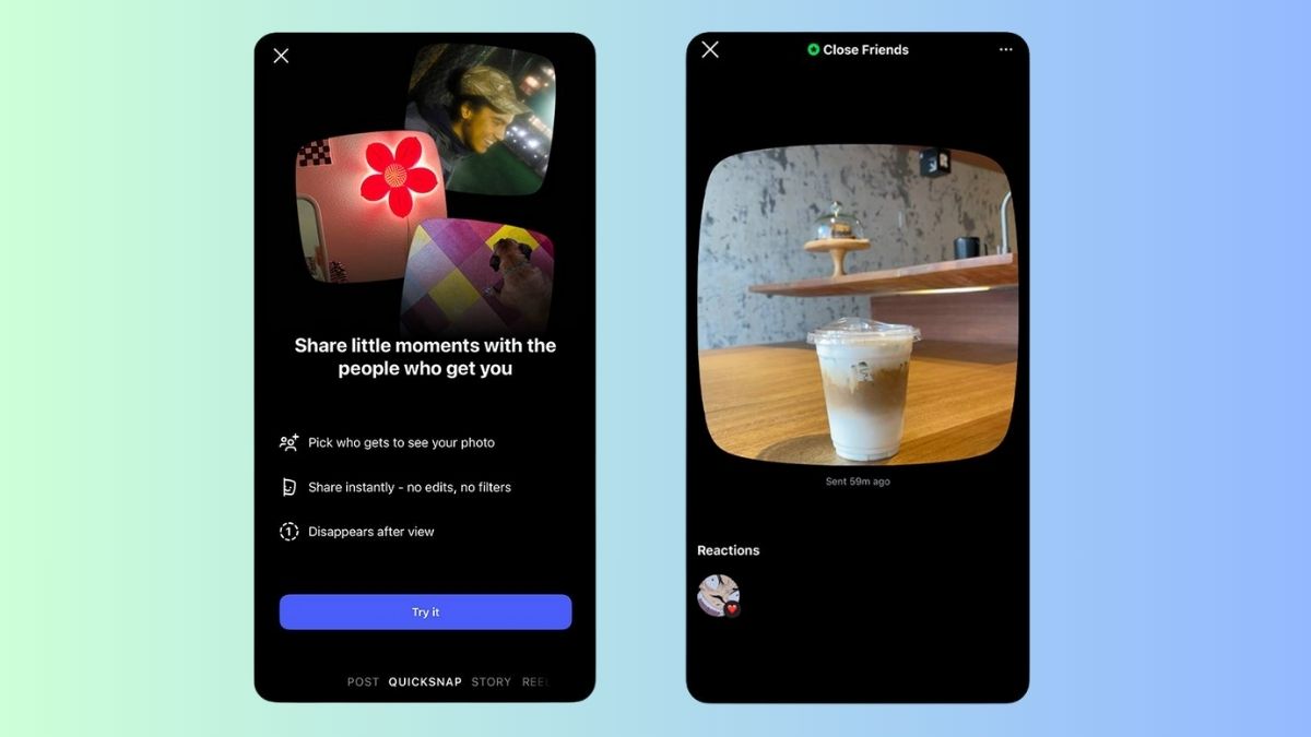 Quicksnap là gì? - Cách sử dụng Quicksnap trên Instagram đơn giản