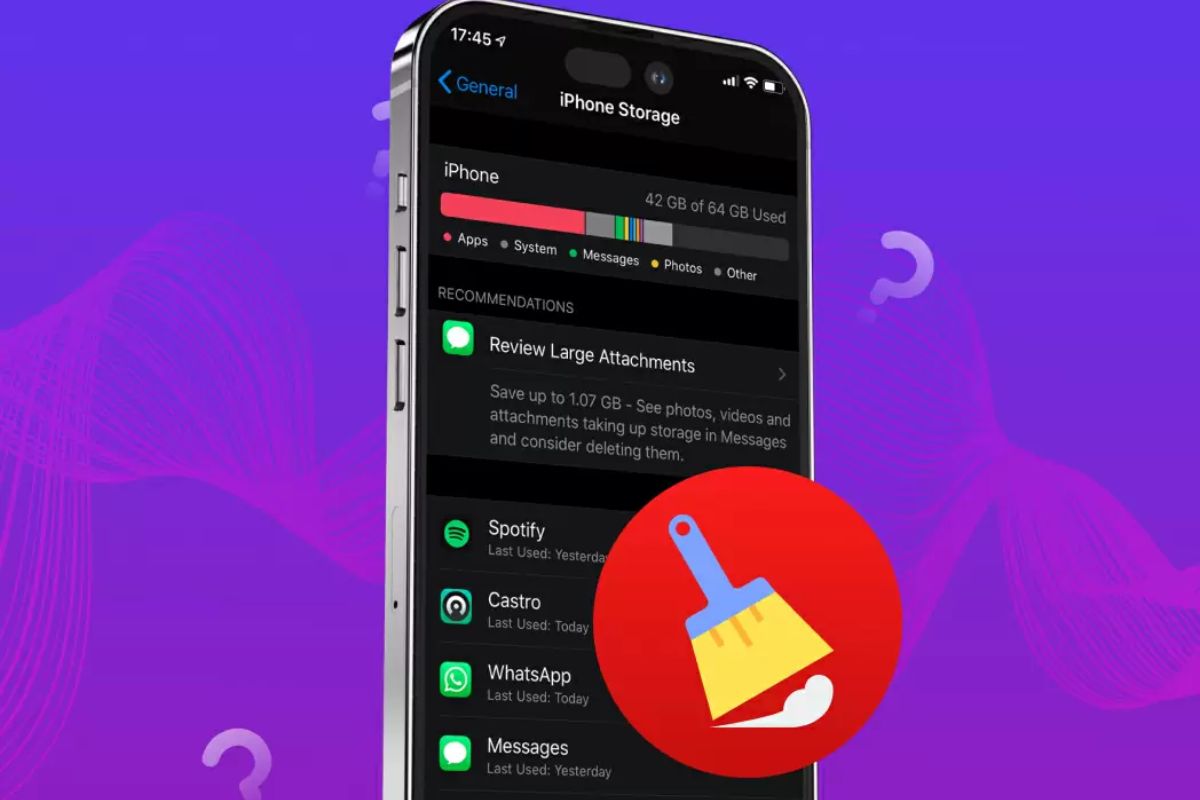 Hướng dẫn cách xóa dữ liệu hệ thống trên iPhone chi tiết nhất