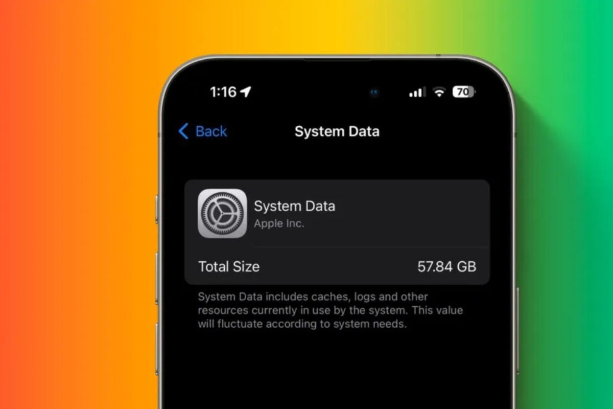 Dữ liệu hệ thống trên iPhone quá nhiều đến hệ thống tự động ghi lại nhật ký hoạt động