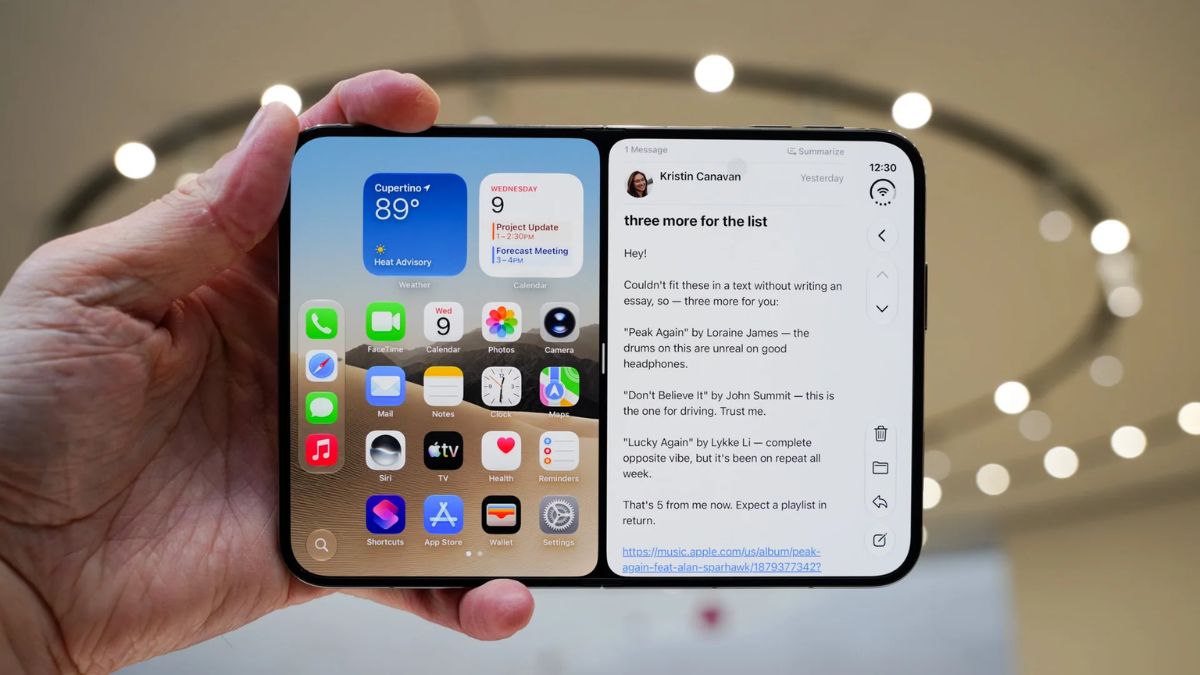 Hướng dẫn cách chia đôi màn hình trên iPhone Duo chi tiết