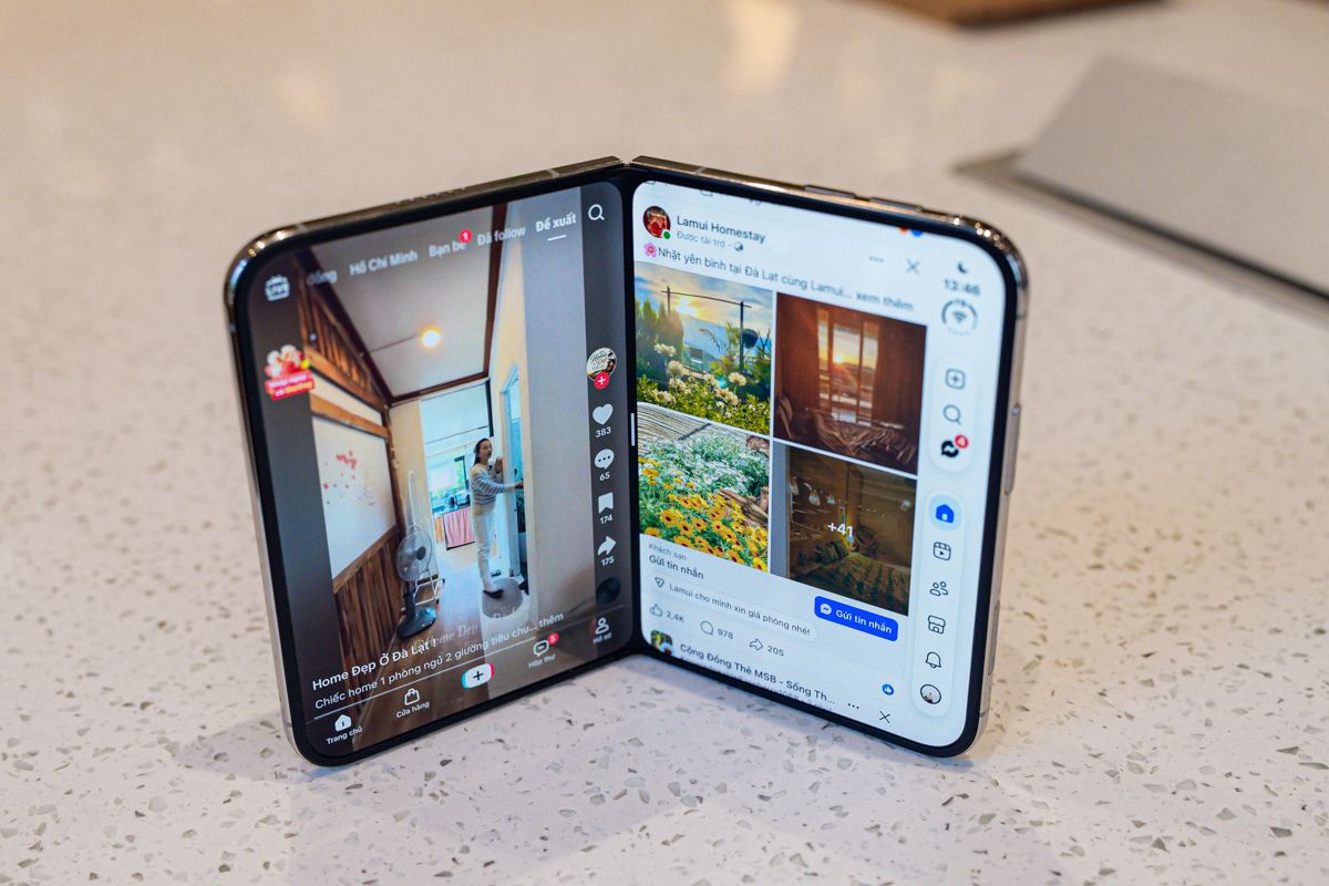 Hướng dẫn cách chia đôi màn hình trên iPhone Duo chi tiết