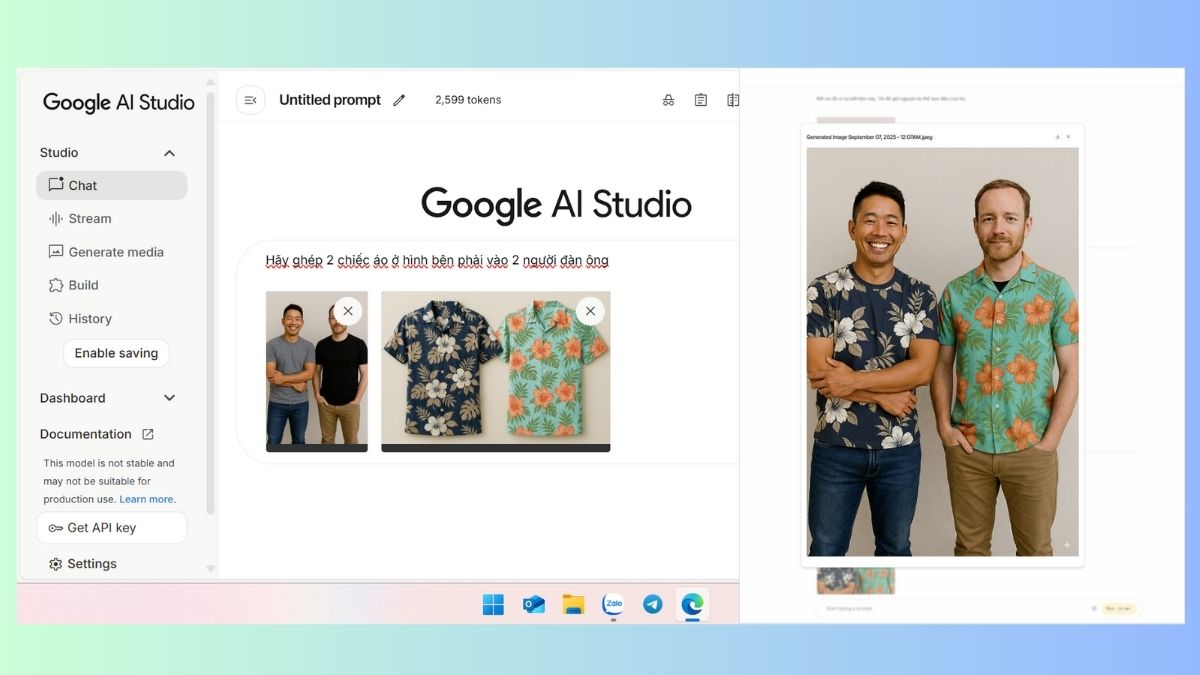 Kết quả - Chỉnh sửa, ghép ảnh bằng Google Image Edit: Cách mạng chỉnh sửa ảnh bằng AI