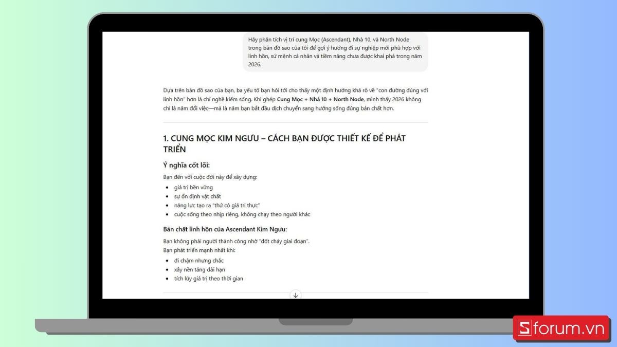 Bước 5: Xem hướng đi sự nghiệp mới.