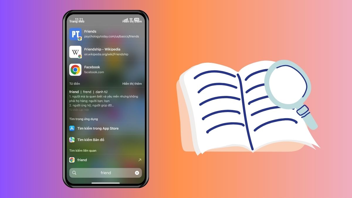 Hướng dẫn cách tra từ điển trực tiếp trên iPhone nhanh chóng và tiện lợi