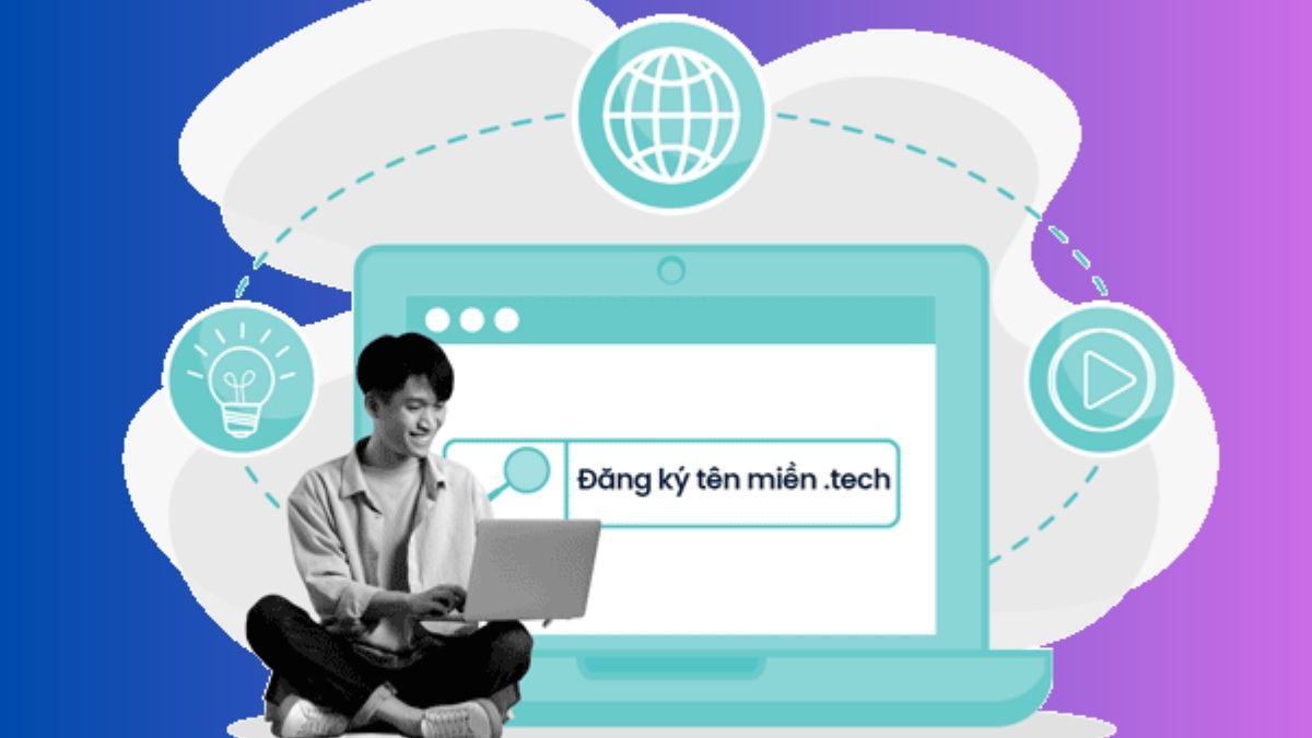 Hướng dẫn đăng ký tên miền .tech miễn phí 1 năm nhanh chóng