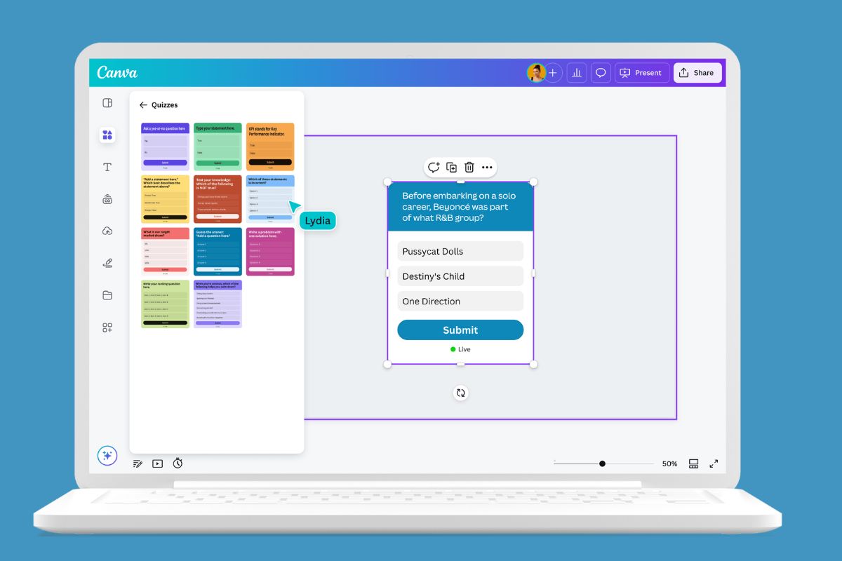 Tại sao nên sử dụng Canva AI để tạo bài trắc nghiệm?