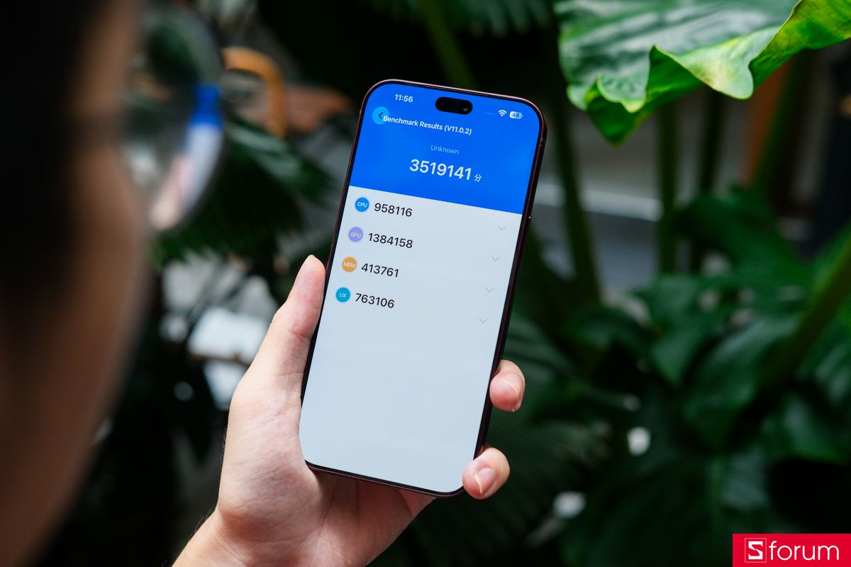 iPhone 18 Pro Max AnTuTu đạt bao nhiêu điểm?