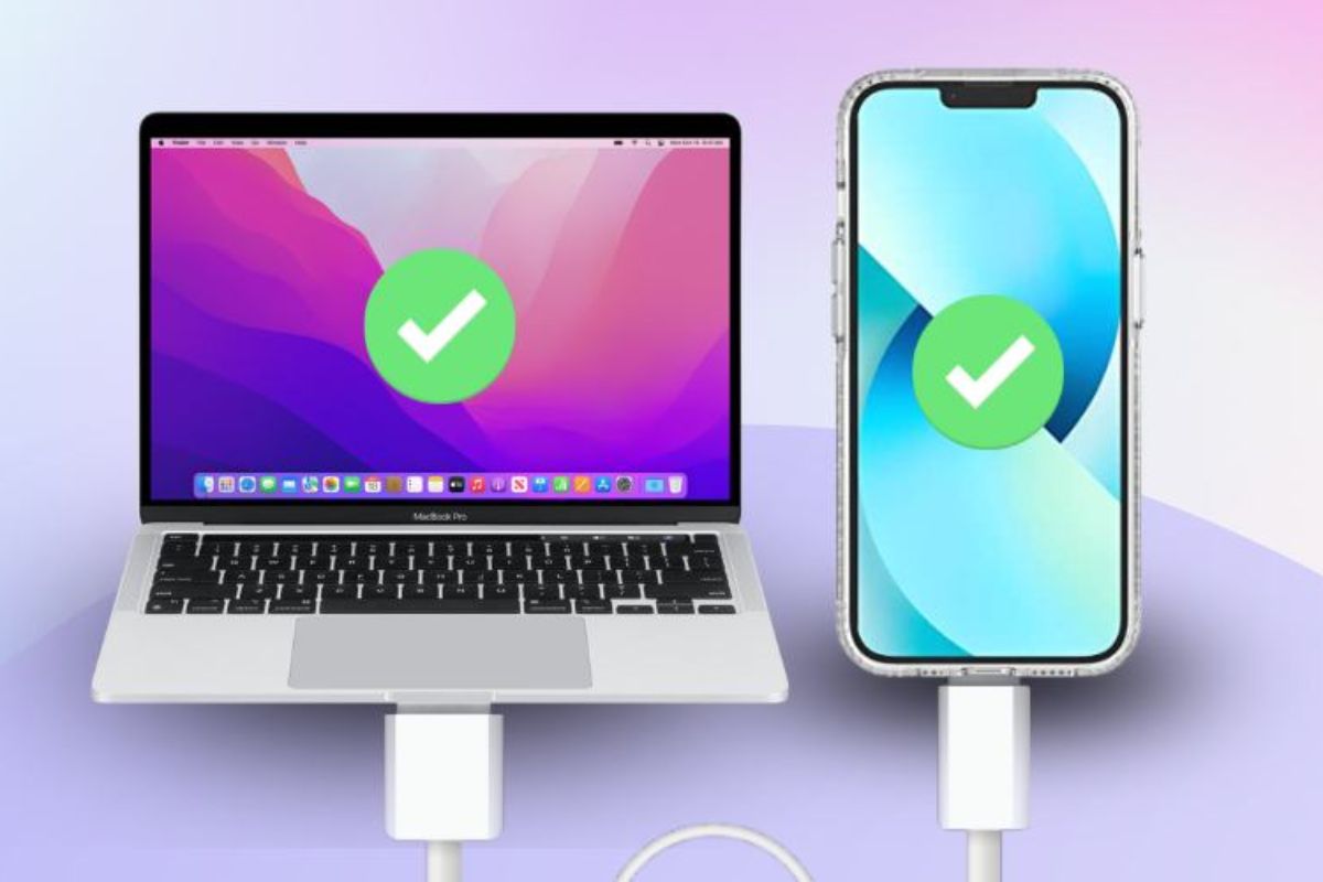 Kết nối iTunes trên máy tính để check iPhone 18 Pro Max chính hãng