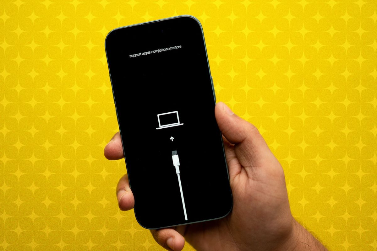 cách khắc phục Màn hình iPhone bị nhiễu Đưa iPhone về chế độ Recovery/DFU