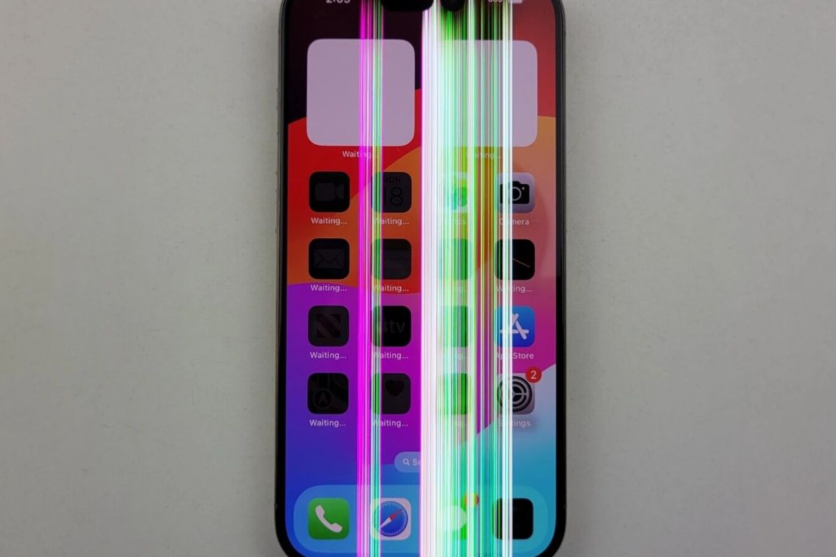 Nguyên nhân màn hình iPhone bị nhiễu