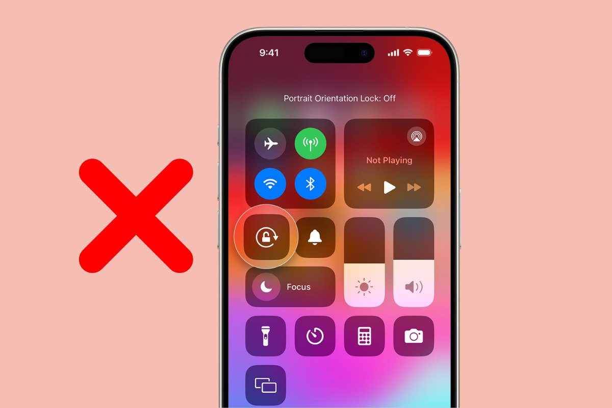 iPhone không xoay được màn hình do ứng dụng không hỗ trợ xoay