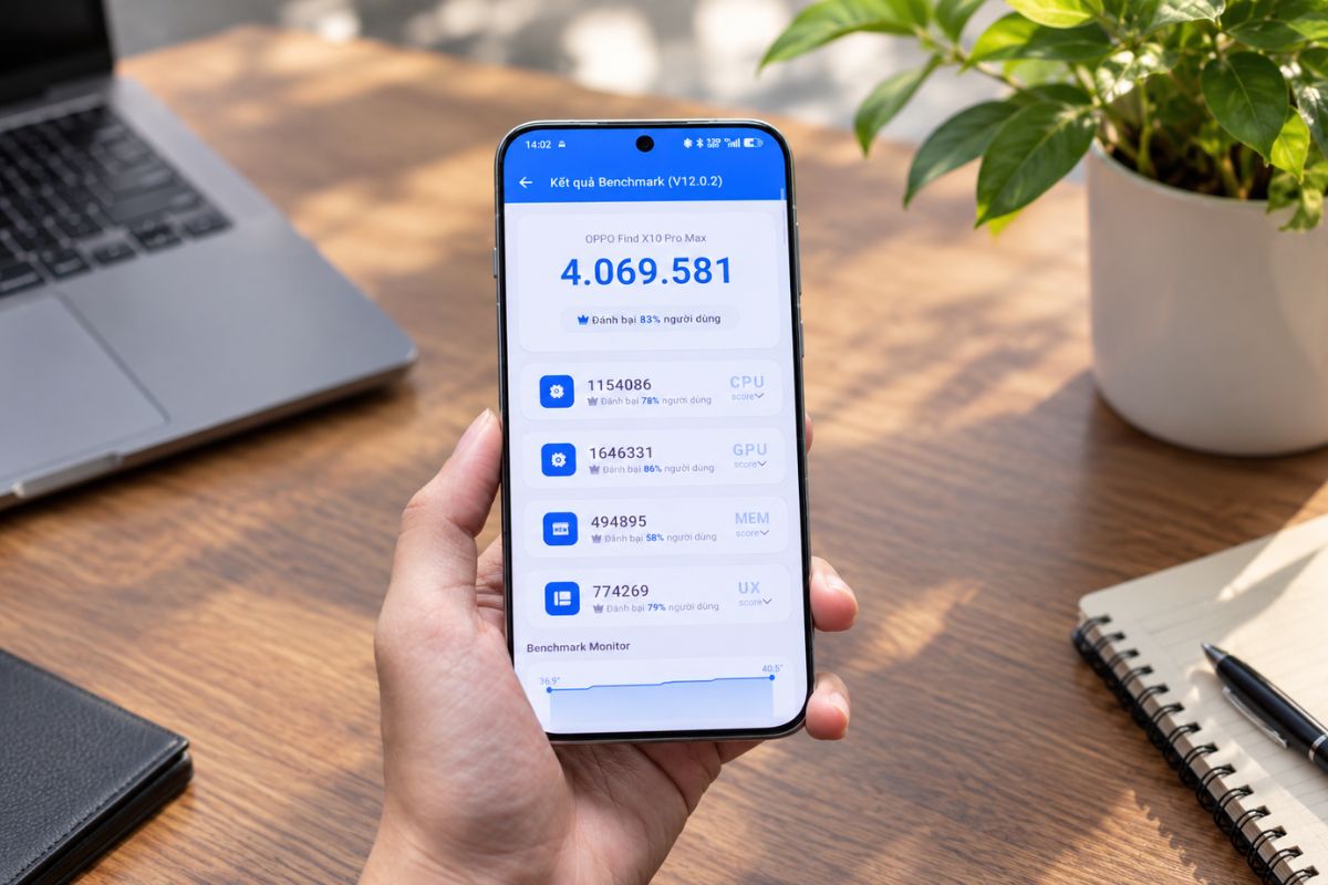 OPPO Find X10 Pro Max AnTuTu đạt bao nhiêu điểm?