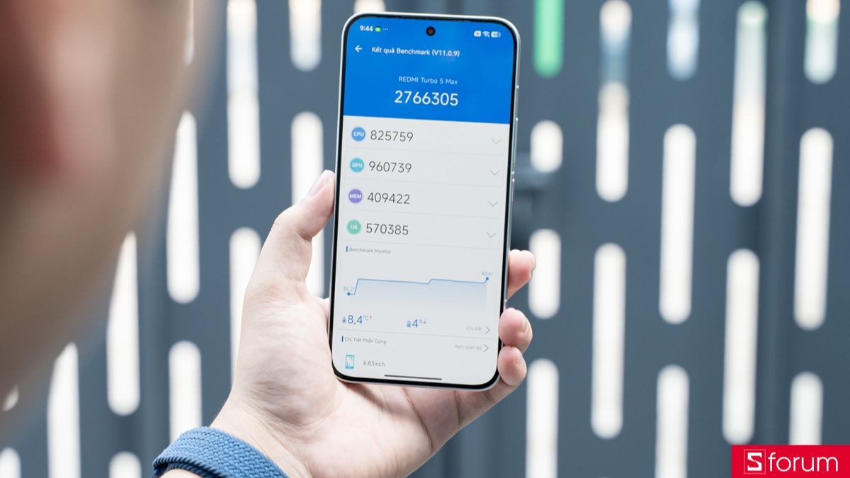 Đánh giá POCO X8 Pro Max AnTuTu chi tiết