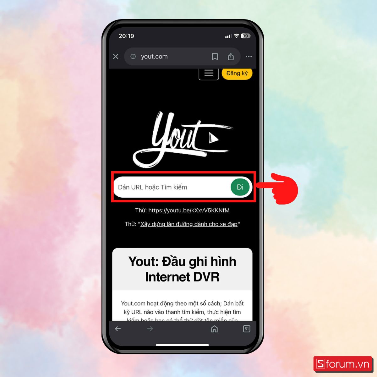 Bước 2: Mở công cụ chuyển đổi trên Yout.com