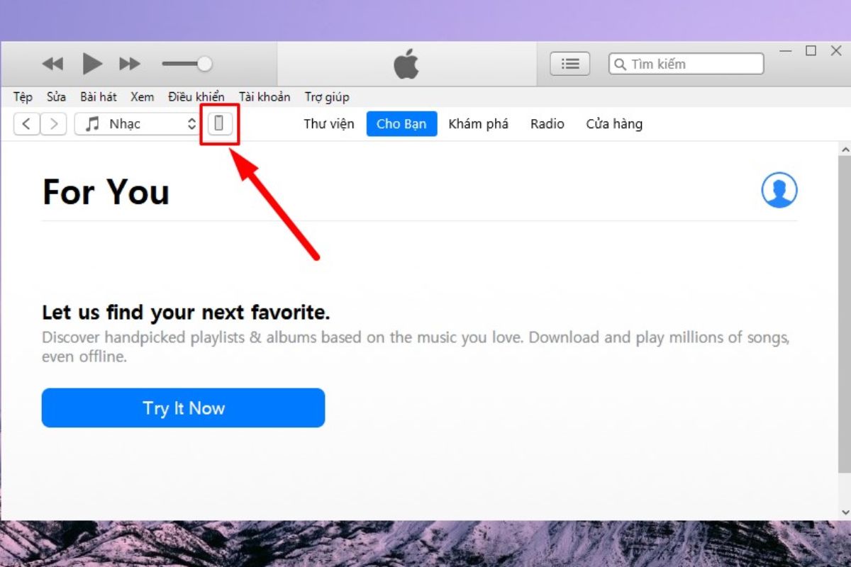 Lấy lại danh bạ bị mất số qua iTunes - cách sao lưu - bước 1