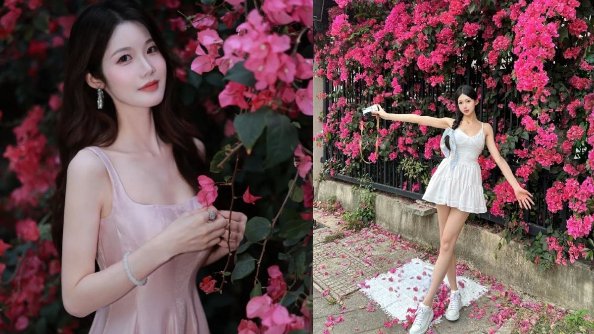 Tạo ảnh chụp cùng hoa giấy siêu chất bằng AI trên mạng xã hội