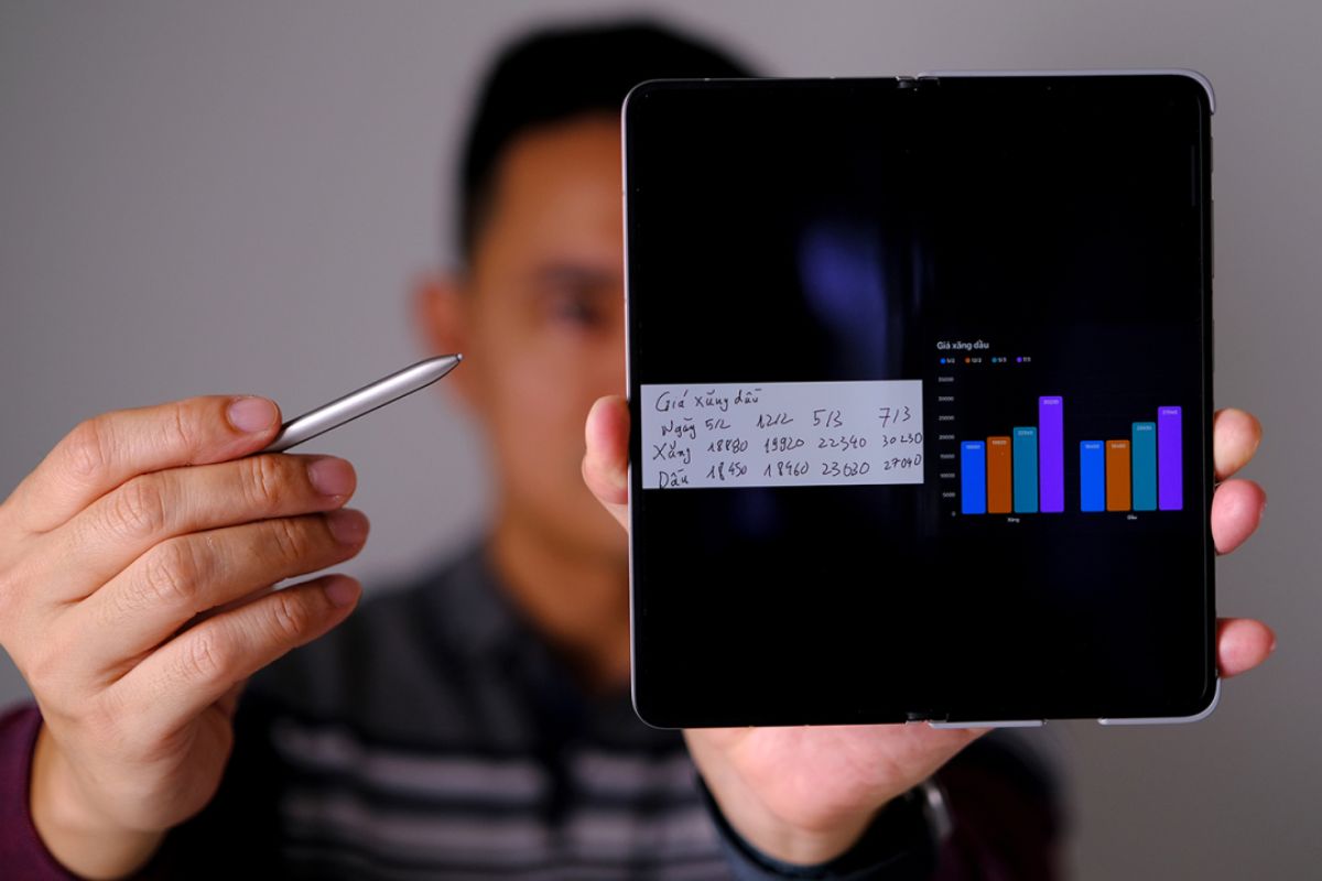 Hướng dẫn tạo biểu đồ, mindmap, slide thuyết trình OPPO Find N6 chi tiết từ A-Z