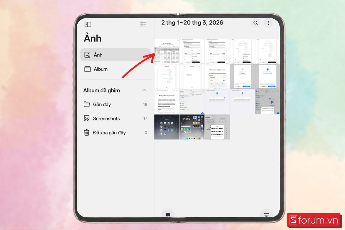 Bước 2: Bạn chọn hình ảnh chứa dữ liệu hoặc nội dung bạn muốn chuyển thành biểu đồ.